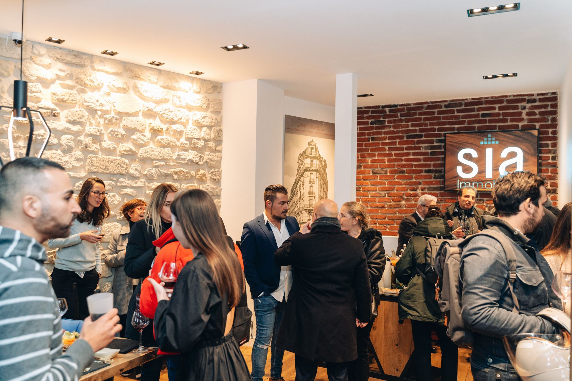Soirée Beaujolais chez SIA Immobilier — photo 2